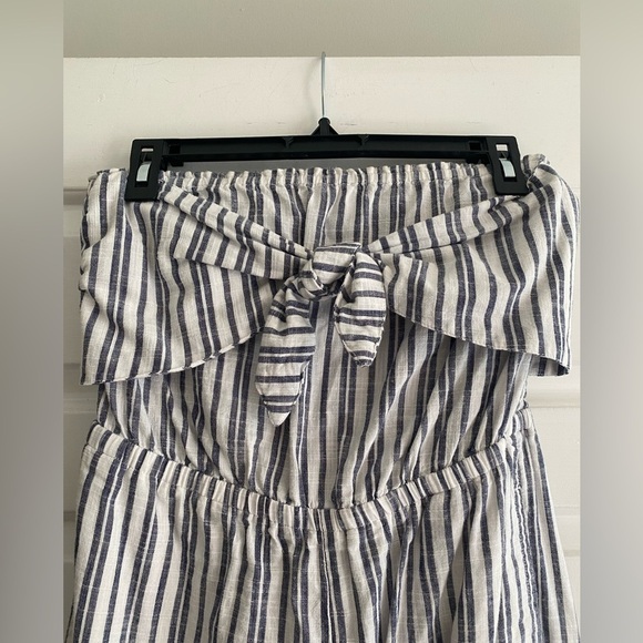 Aerie Striped Strapless Jumper Size M - Picture 3 of 7